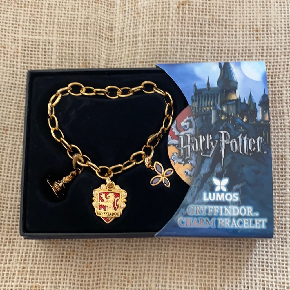 Harry Potter Gryffindor Charm Bracelet